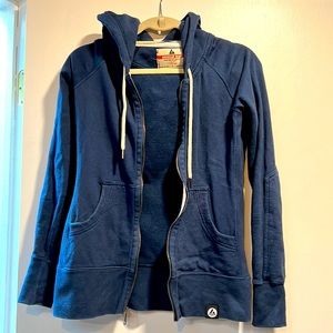 American Giant Navy hoodie size small